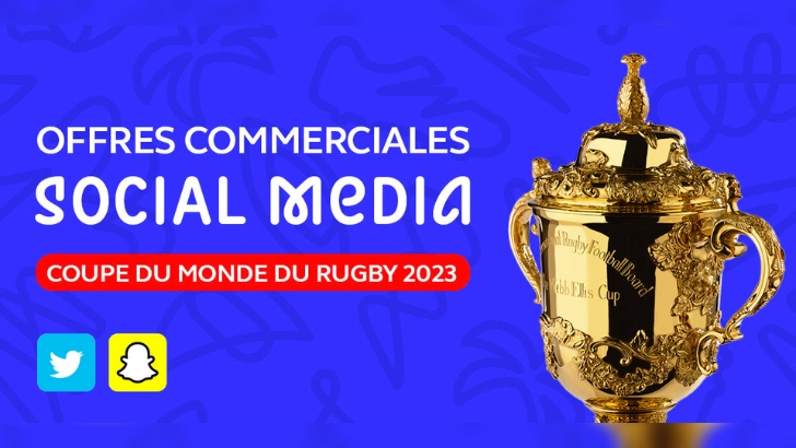 Coupe du Monde de Rugby : TF1 Pub dévoile ses offres commerciales sur Snapchat et Twitter